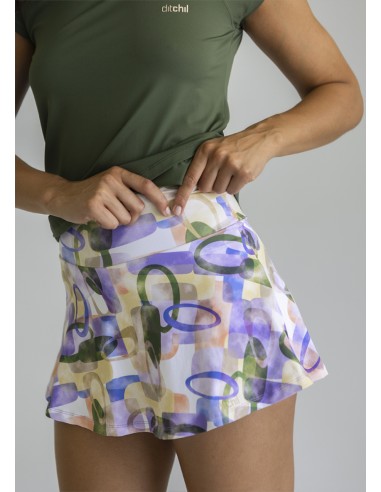 Falda Verde Ditchil Safari Skirt Pistacho