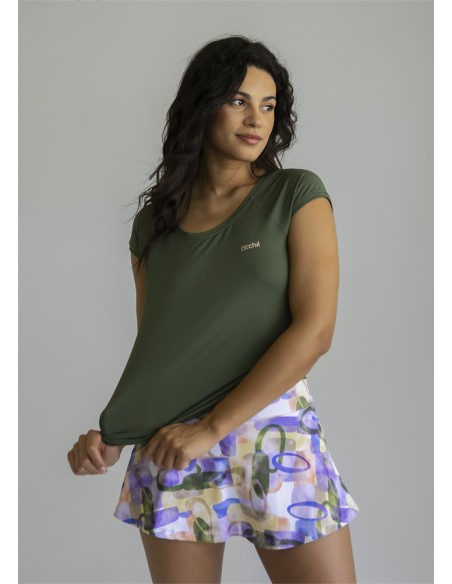 Falda Verde Ditchil Safari Skirt Pistacho