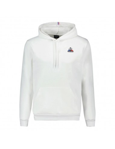 SUDADERA CON CAPUCHA HOMBRE LE COQ SPORTIF SAISON 1 HOODY BLANCO