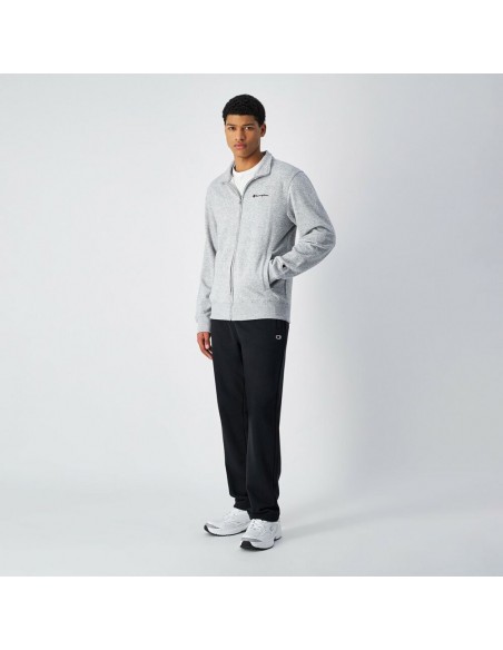 Chandal  Gris Abierto con Cremallera Champión NOXM/NBK