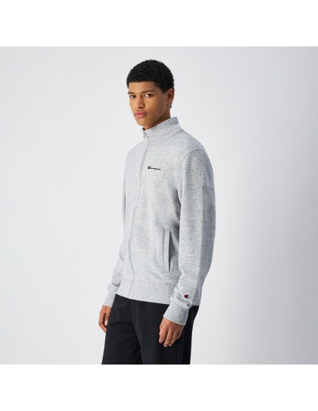 Chandal  Gris Abierto con Cremallera Champión NOXM/NBK