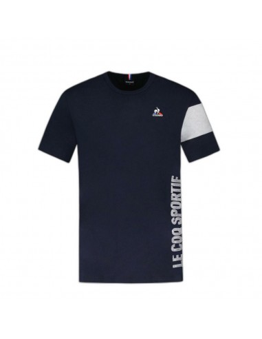 CAMISETA HOMBRE LE COQ SPORTIF SAISON 2 TEE SS Nº2 MARINO