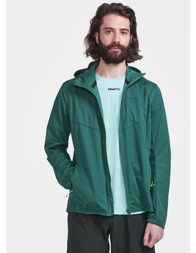 SOFTSHELL CRAFT HOMBRE HYDRO JACKET VERDE