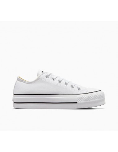 ZAPATILLAS CONVERSE LONA PLATAFORMA BLANCO