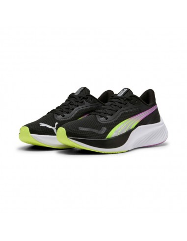 Zapatilla Negra-magenta Puma Pounced Lite negra...