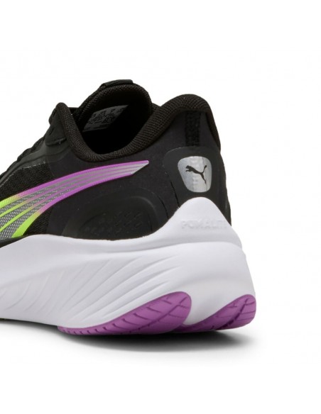 Zapatilla Negra-magenta Puma Pounced Lite negra mujer
