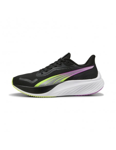 Zapatilla Negra-magenta Puma Pounced Lite negra mujer