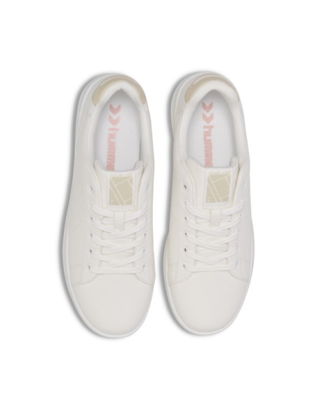 Zapatilla Blanca Hummel COURT LINE WHITE/BONE WHITE
