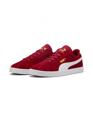 Zapatilla roja puma Club II DARK Crimson roja  JR