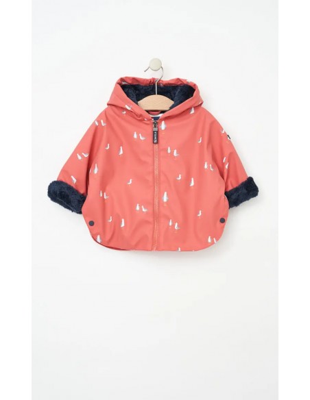 CHUBASQUERO BEBÉ NIÑA BATELA FORRO INTERIOR PELO BATELA C3145