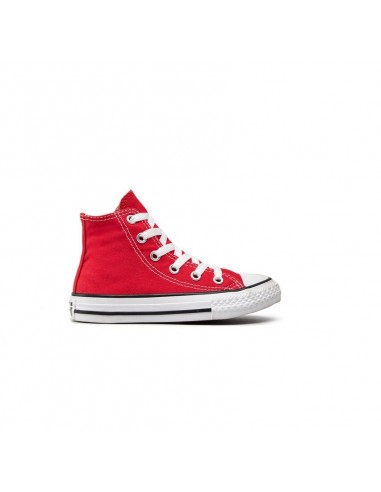 ZAPATILLAS CONVERSE ALTA YTH CT ALLSTAR HI ROJO