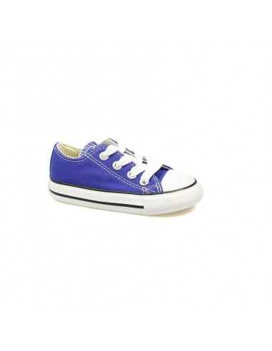 ZAPATILLAS INFANTS CONVERSE LONA OX AZUL