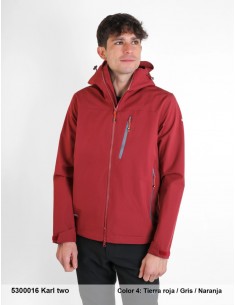 Cahqueta termosellada Karl HOMBRE TIERRA ROJA 2