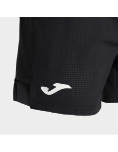 Pantalon corto negr0 R-City running Joma negro hombre 2