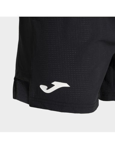 Pantalon corto negr0 R-City running Joma negro...