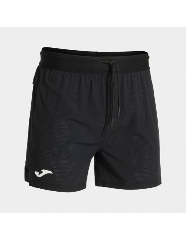 Pantalon corto negr0 R-City running Joma negro...