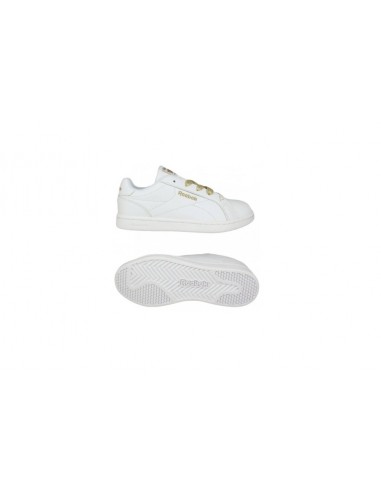 ZAPATILLAS REEBOK ROYAL COMPLETE CLN KIDS BLANCO/DORADO