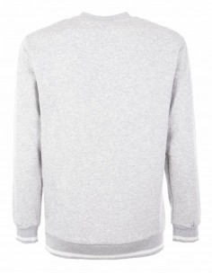 PUMA Sudadera-PUMA SQUAD Crew FL B-676355-04-GRIS CLARO Niño