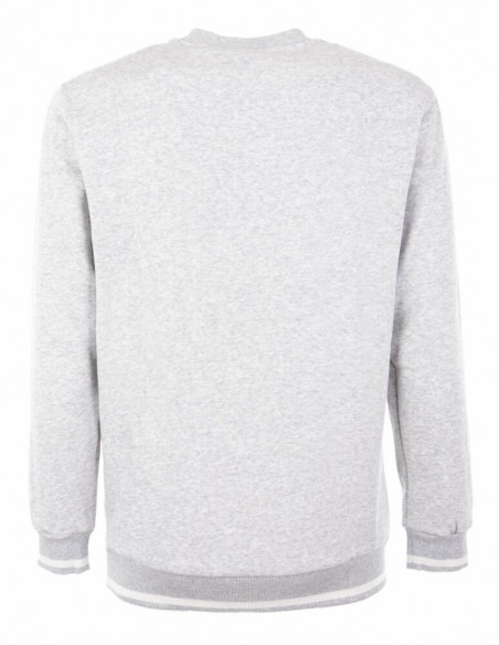 PUMA Sudadera-PUMA SQUAD Crew FL B-676355-04-GRIS CLARO Niño