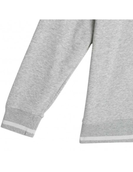 PUMA Sudadera-PUMA SQUAD Crew FL B-676355-04-GRIS CLARO Niño